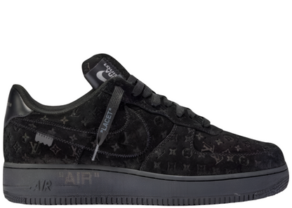 Nike Air Force 1 Low Louis Vuitton By Virgil Abloh Black