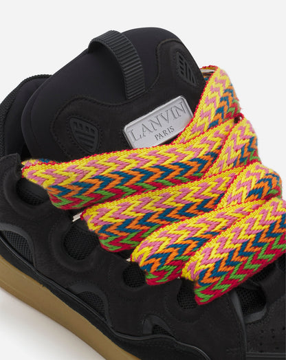 Lanvin Skate LEATHER CURB SNEAKERS