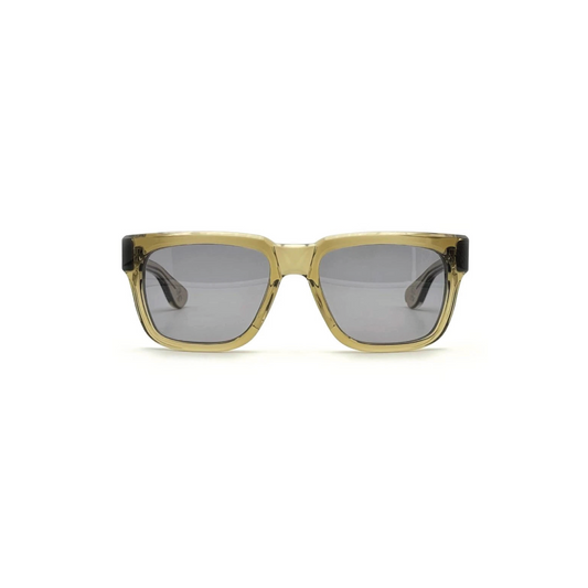 Chrome Hearts Box Officer Sunglasses Transparent Gold