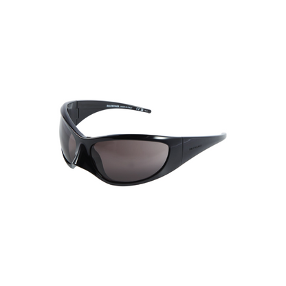 Balenciaga Skin oval sunglasses black