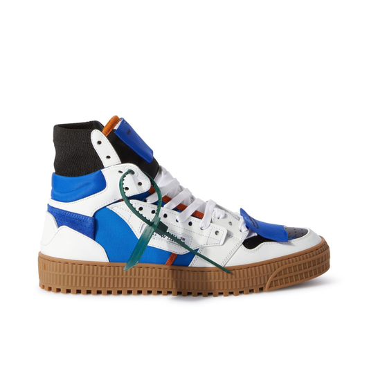 Off-White 3.0 Off Court Calf Leather Blue Fluo White Off White