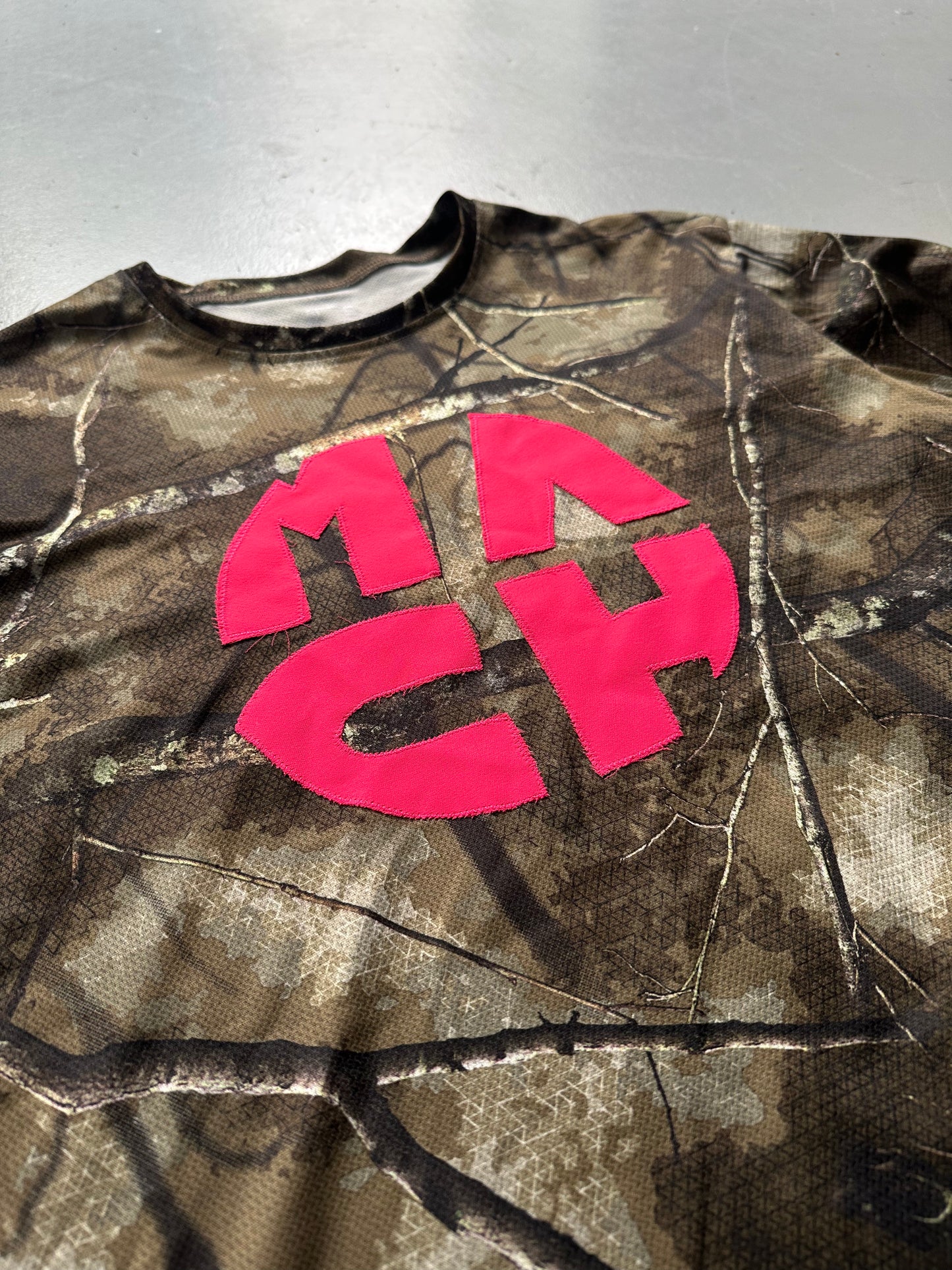 Mach Designs Real Tree Camo Iconic Logo Long Sleeve