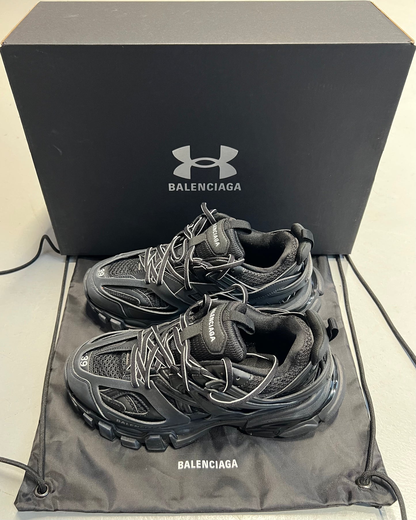 Balenciaga Track lace-up sneakers black