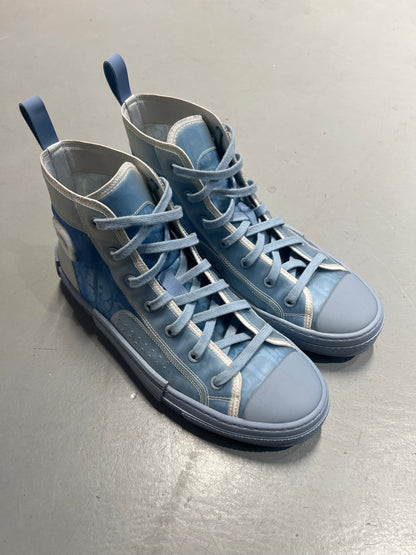 Dior B23 High Daniel Arsham Oblique Light Blue