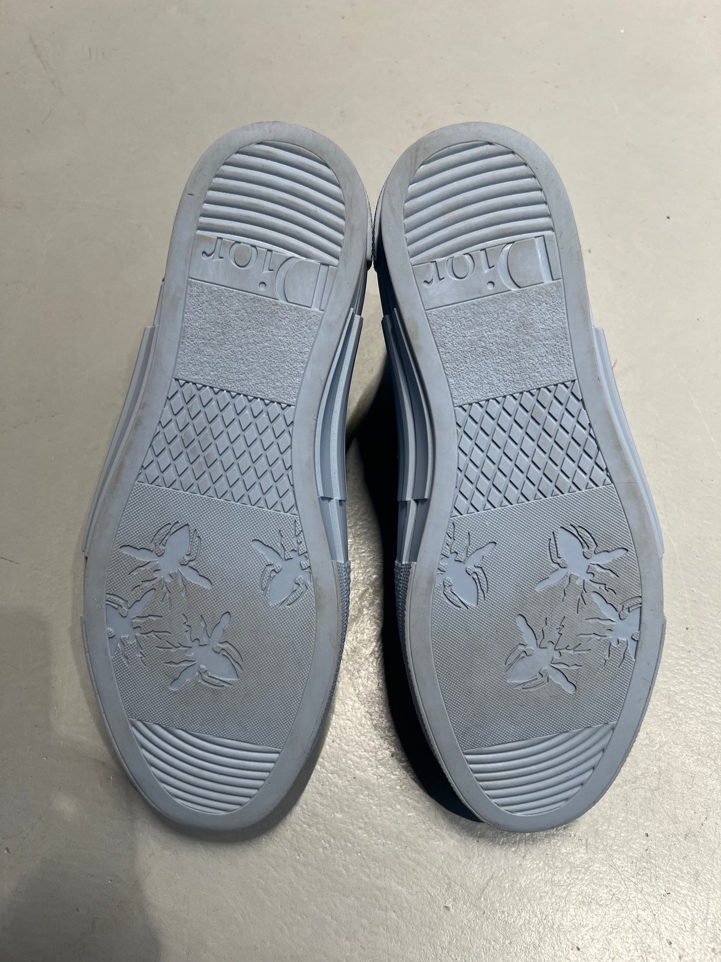 Dior B23 High Daniel Arsham Oblique Light Blue