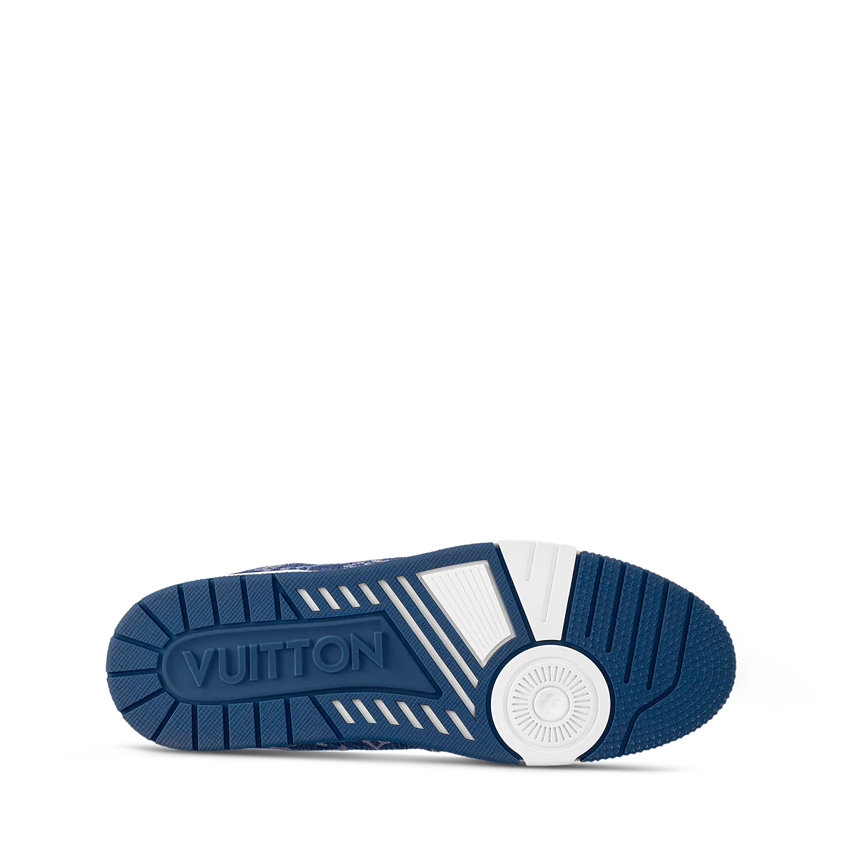 Louis Vuitton LV Trainer Denim Monogram Blue