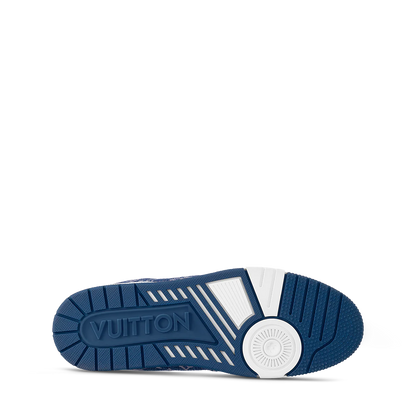 Louis Vuitton LV Trainer Denim Monogram Blue