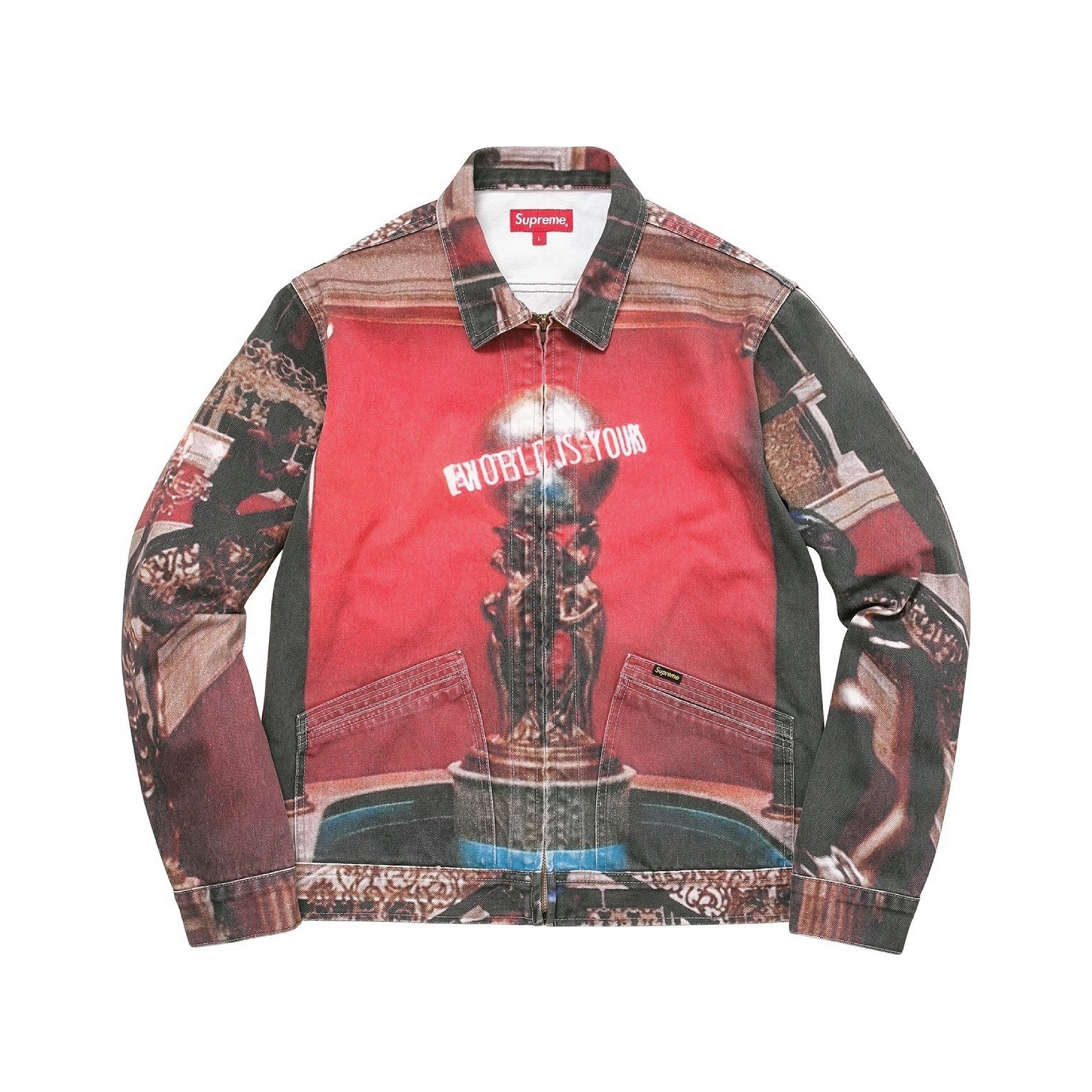 Supreme Scarface the World Is Yours Denim Jacket Multi
