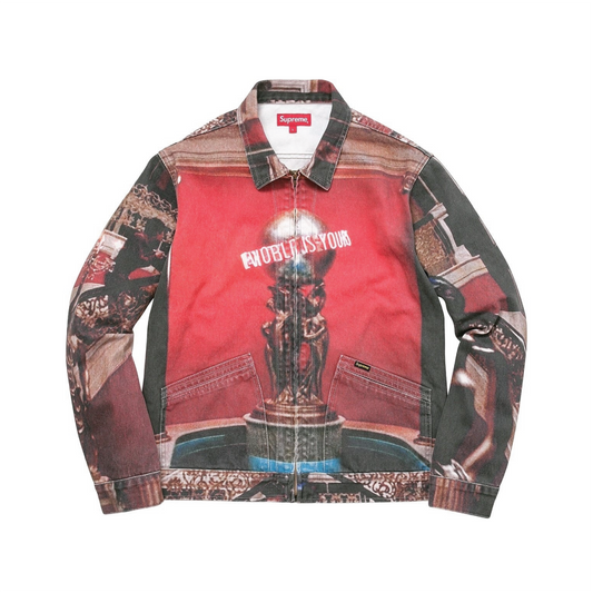 Supreme Scarface the World Is Yours Denim Jacket Multi