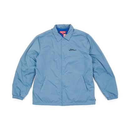 Supreme Arabic Logo Coaches Jacket Slate
