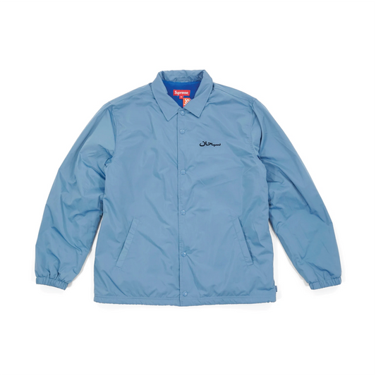 Supreme Arabic Logo Coaches Jacket Slate