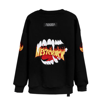 MWM NESTCRACK SWEATSHIRT UNISEX Long-Sleeved Sweater Top