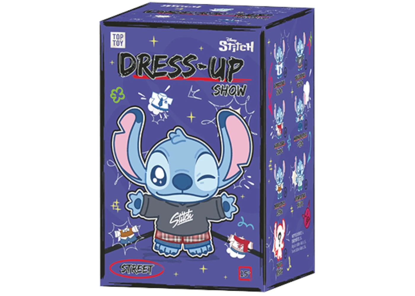 Miniso Top Toy Disney Stitch Dress Up Show Blind Box