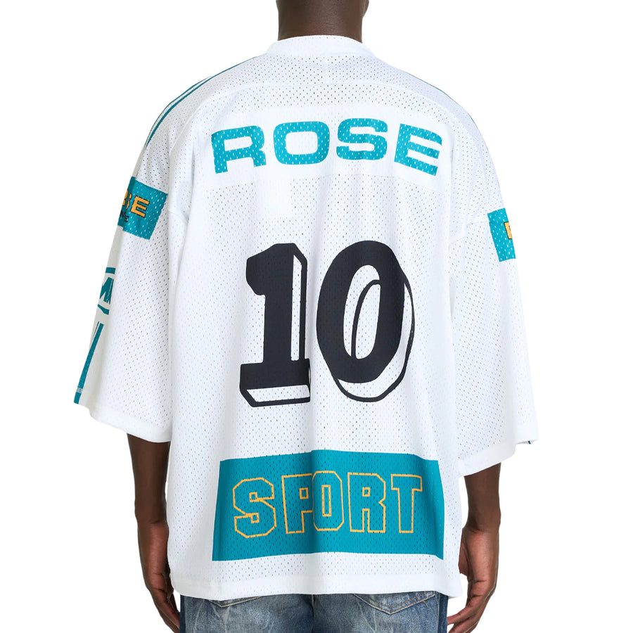 Martine Rose Oversized Football Top White