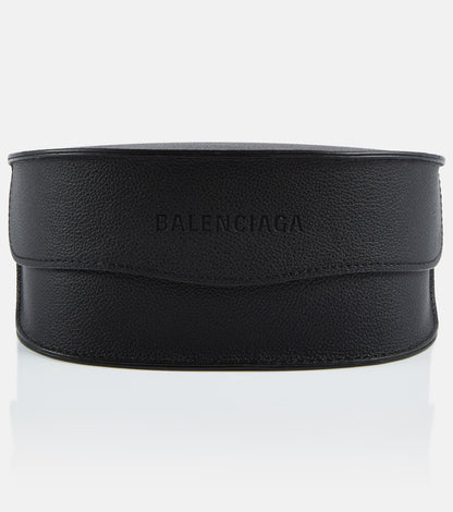 Balenciaga Skin oval sunglasses black