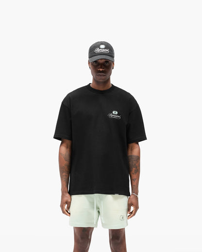 Represent Grand Vintage Hand Drawn T-Shirt Jet Black