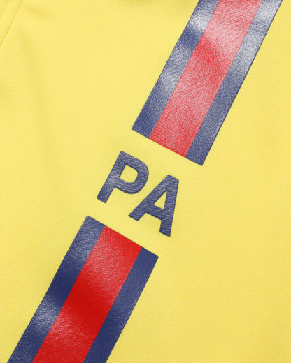 Palm Angels Monogram track jacket yellow red