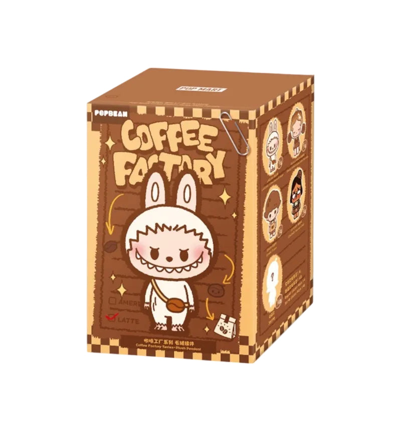 Pop Mart Coffee Factory Series Plush Pendant Pop Mart