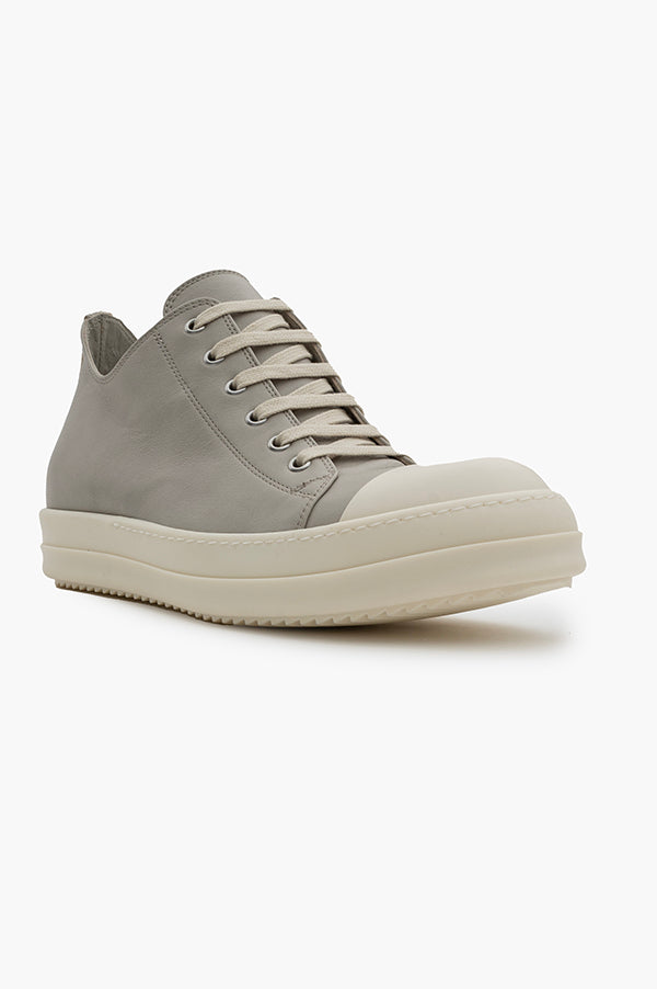 Rick Owens Low Ramones Sneakers Pearl Milk