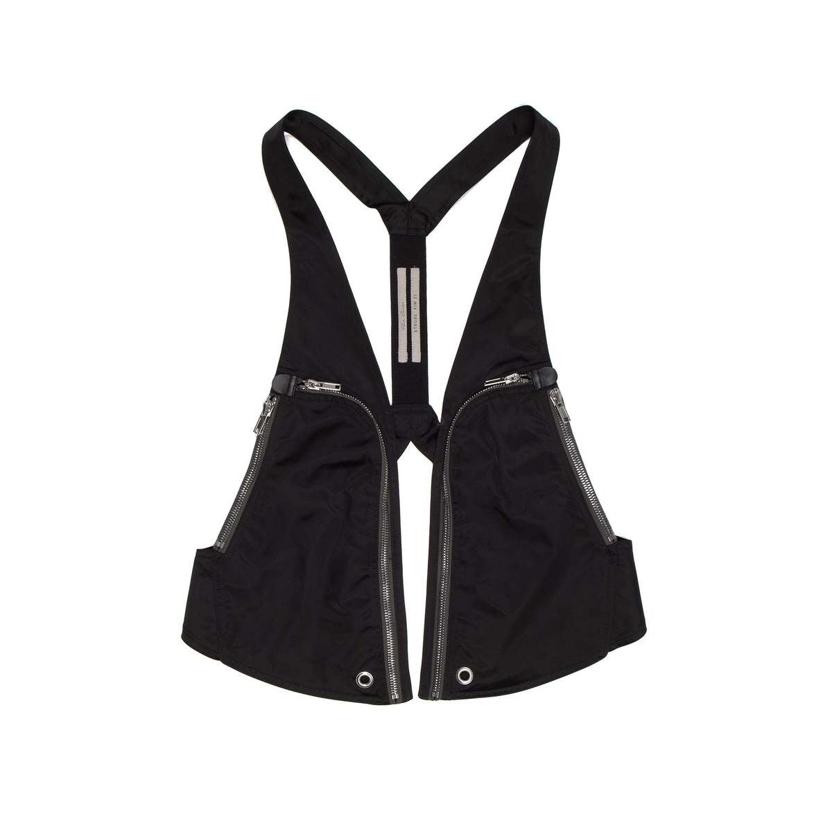 Rick Owens Black Bauhaus Vest