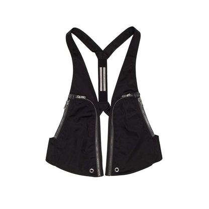 Rick Owens Black Bauhaus Vest