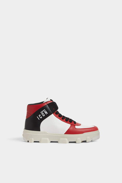 Dsquared2 D2 Icon Basket Sneakers Red Dsquared2