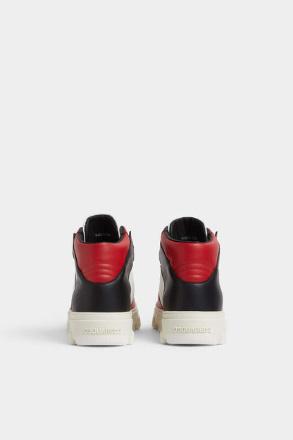 Dsquared2 D2 Icon Basket Sneakers Red Dsquared2