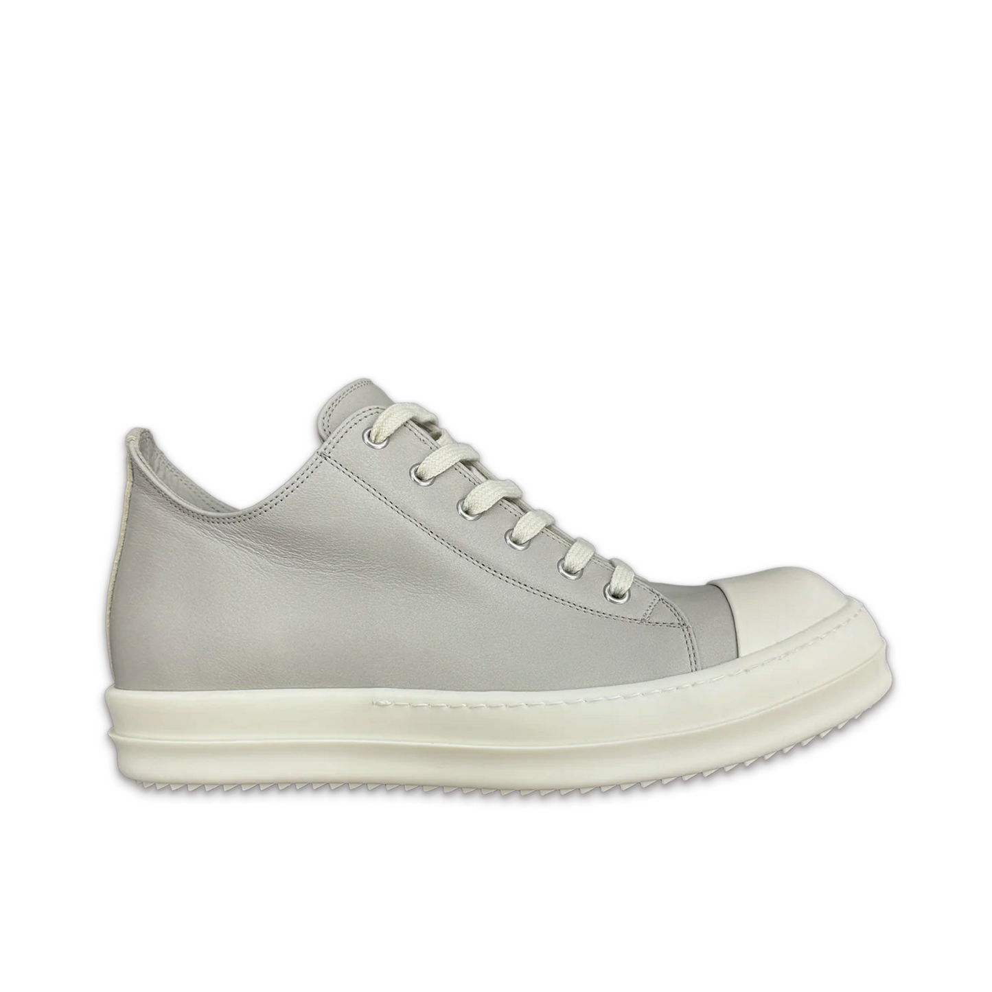 Rick Owens Low Ramones Sneakers Pearl Milk