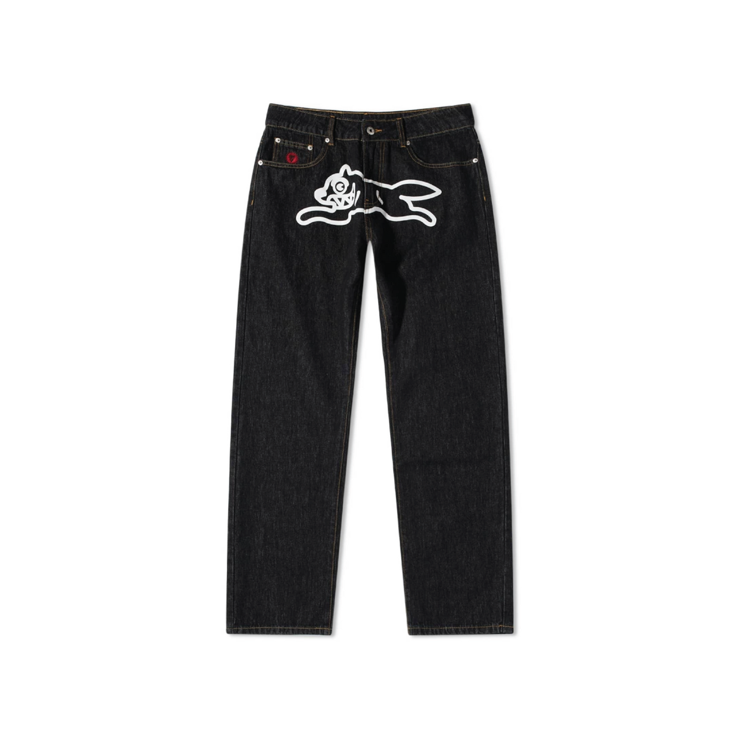 ICECREAM Running Dog Denim Pant Black