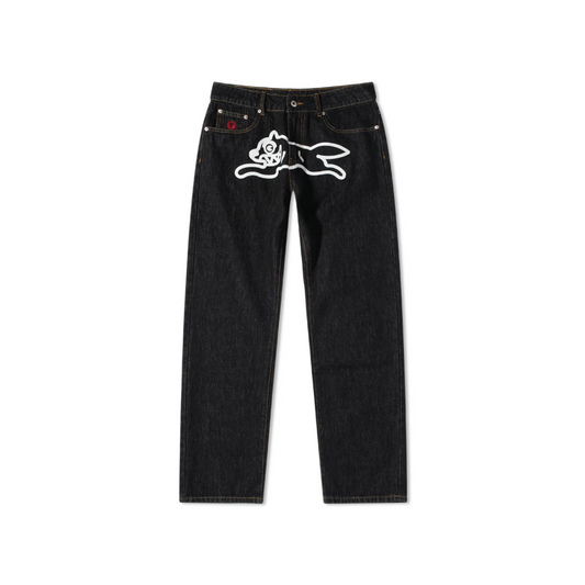 ICECREAM Running Dog Denim Pant Black