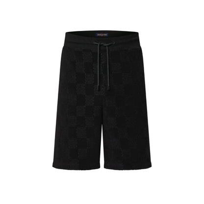 Louis Vuitton Damier French Terry Cotton Shorts