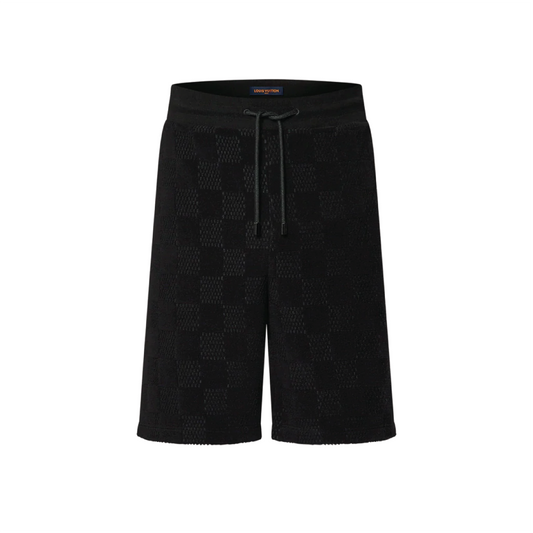 Louis Vuitton Damier French Terry Cotton Shorts