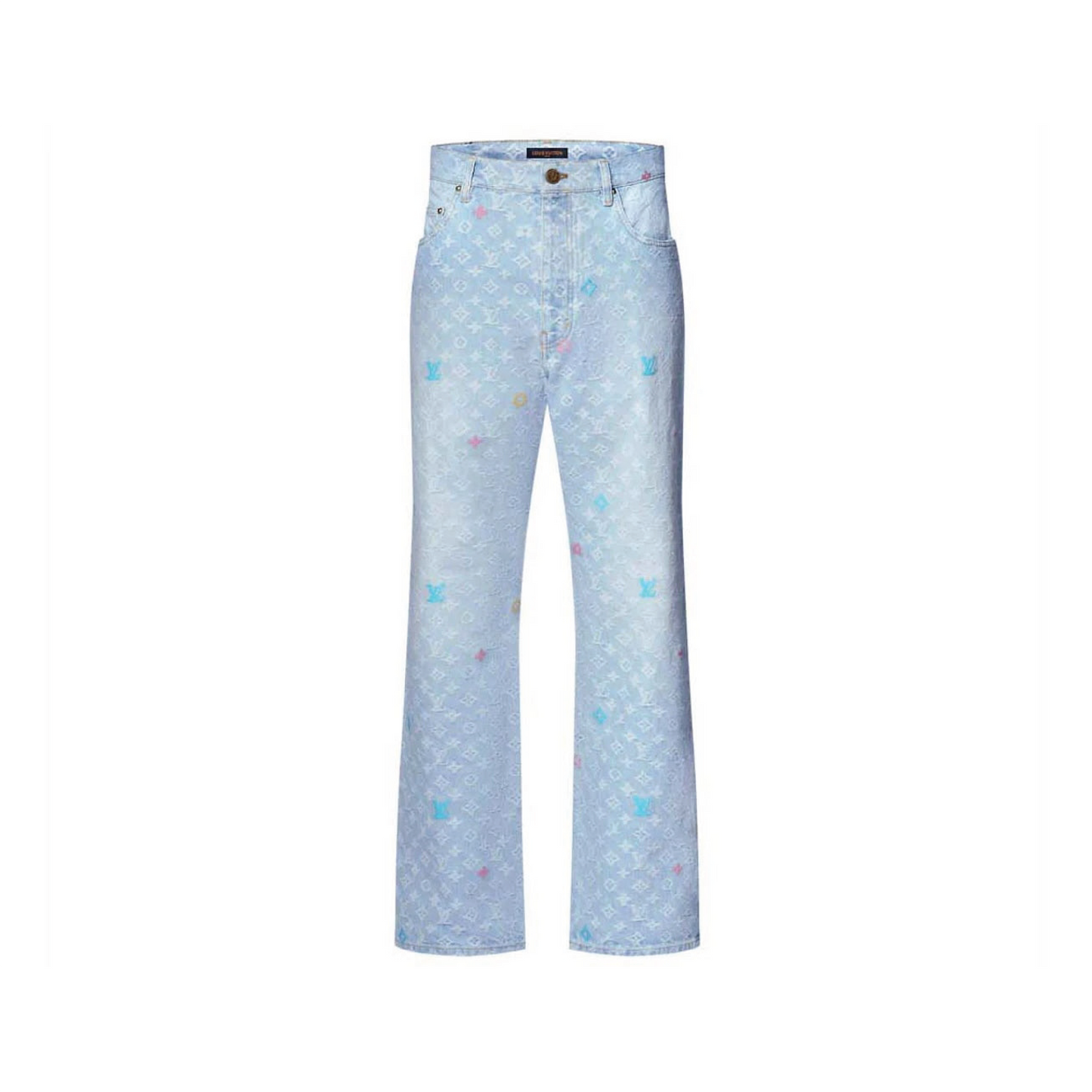 Louis Vuitton by Tyler, the Creator Monogram Denim Pants Washed Indigo