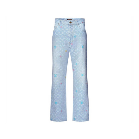 Louis Vuitton by Tyler, the Creator Monogram Denim Pants Washed Indigo