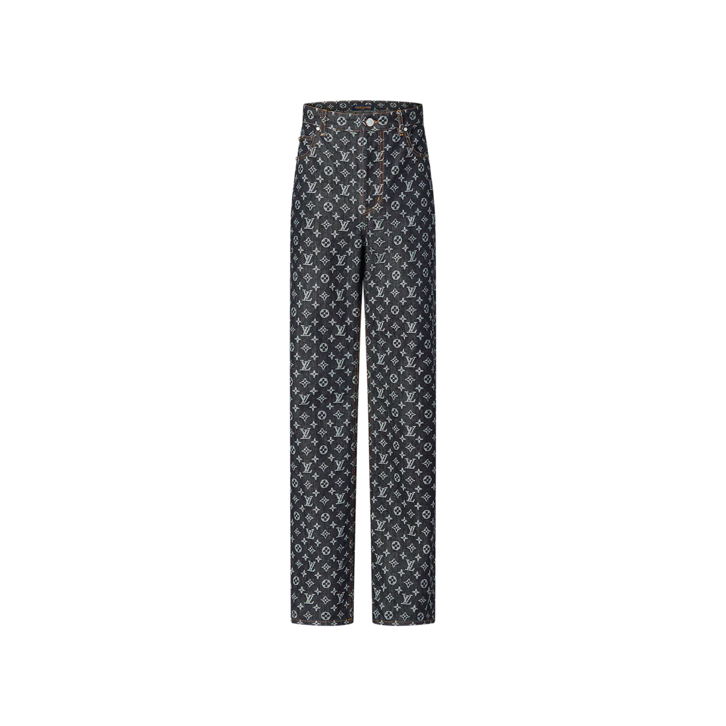 Louis Vuitton Monogram Jacquard Denim Skate Pants