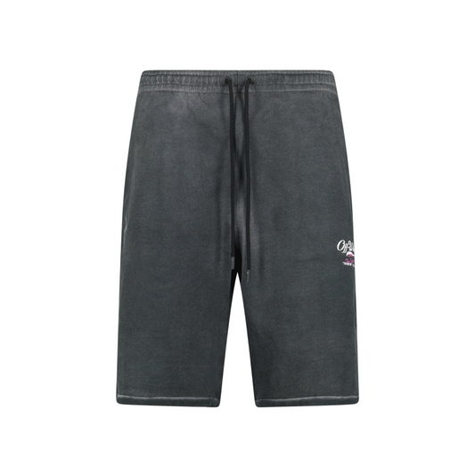 Off White Wave Off Skate Shorts Black