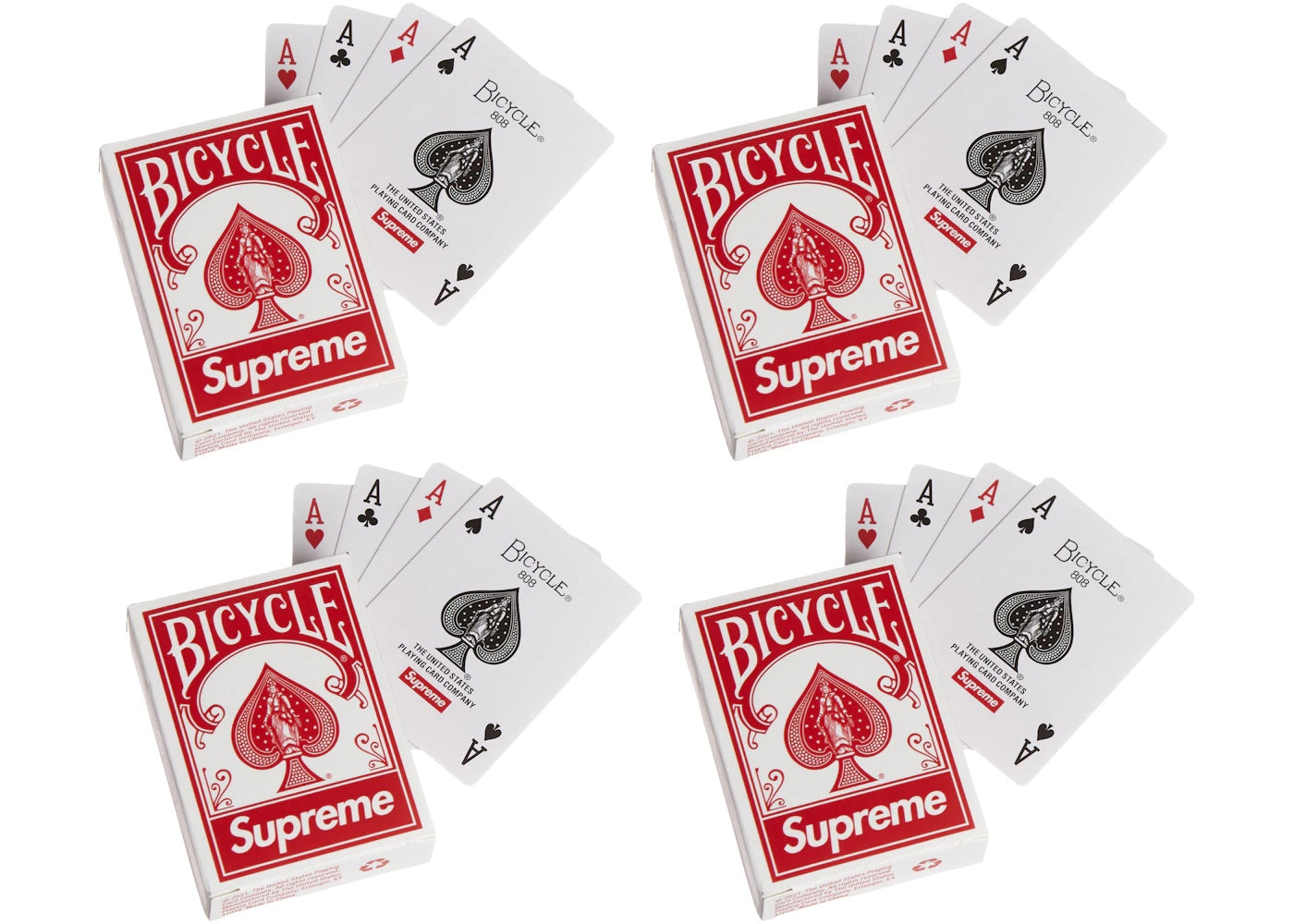 Supreme Bicycle Mini Playing Card Deck FW21 Season Gift