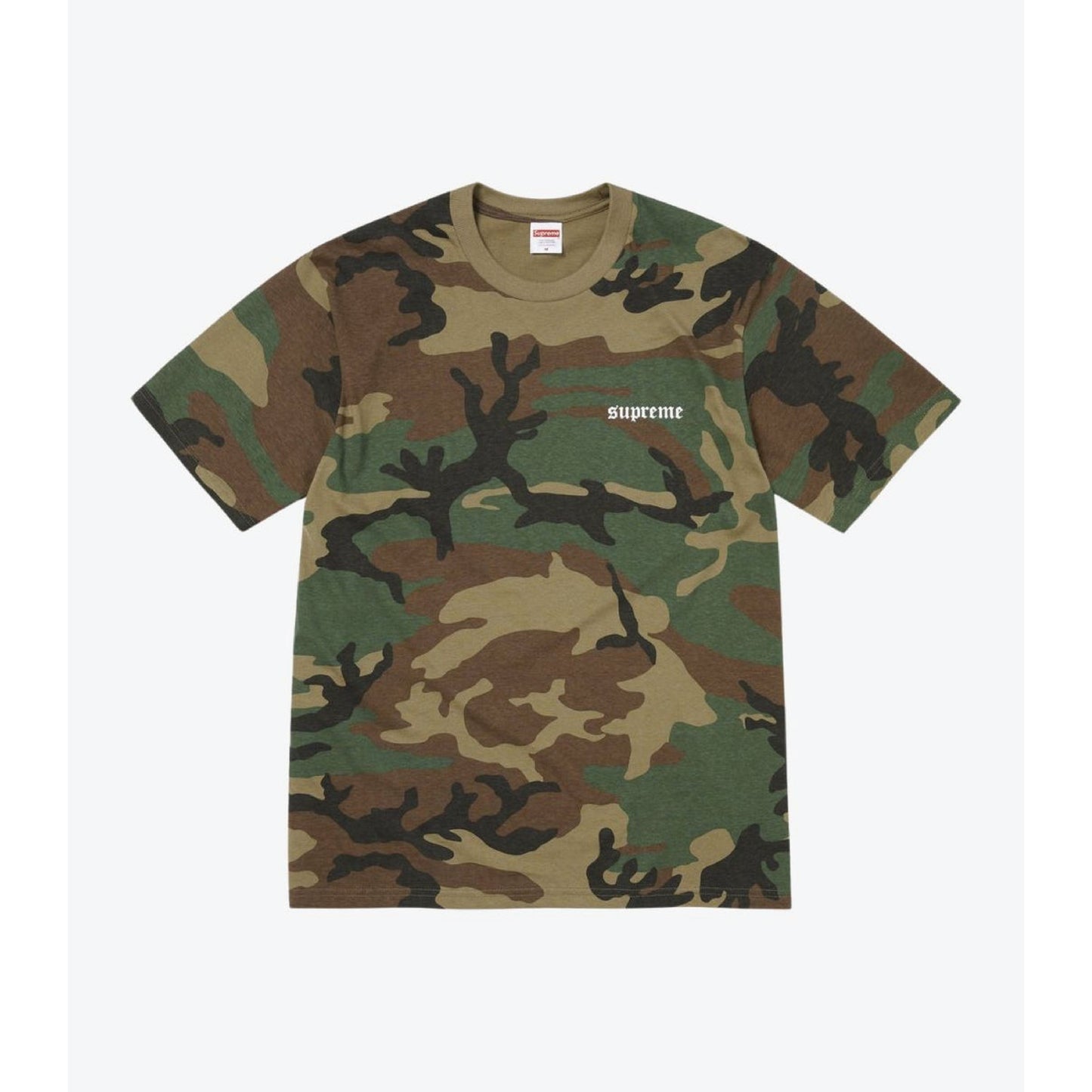 Supreme Target T-Shirt Woodland Camo