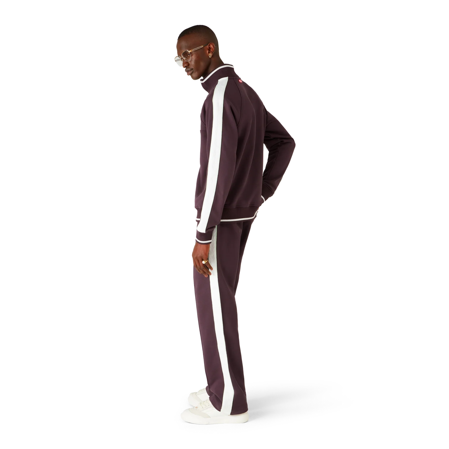 Casablanca Laurel Tape Sweatpants Burgundy Casablanca