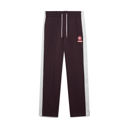 Casablanca Laurel Tape Sweatpants Burgundy Casablanca