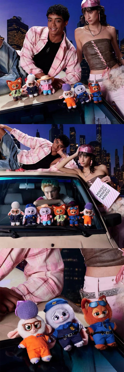 Miniso Disney Zootopia Vinyl Plush Pendant Blind Box