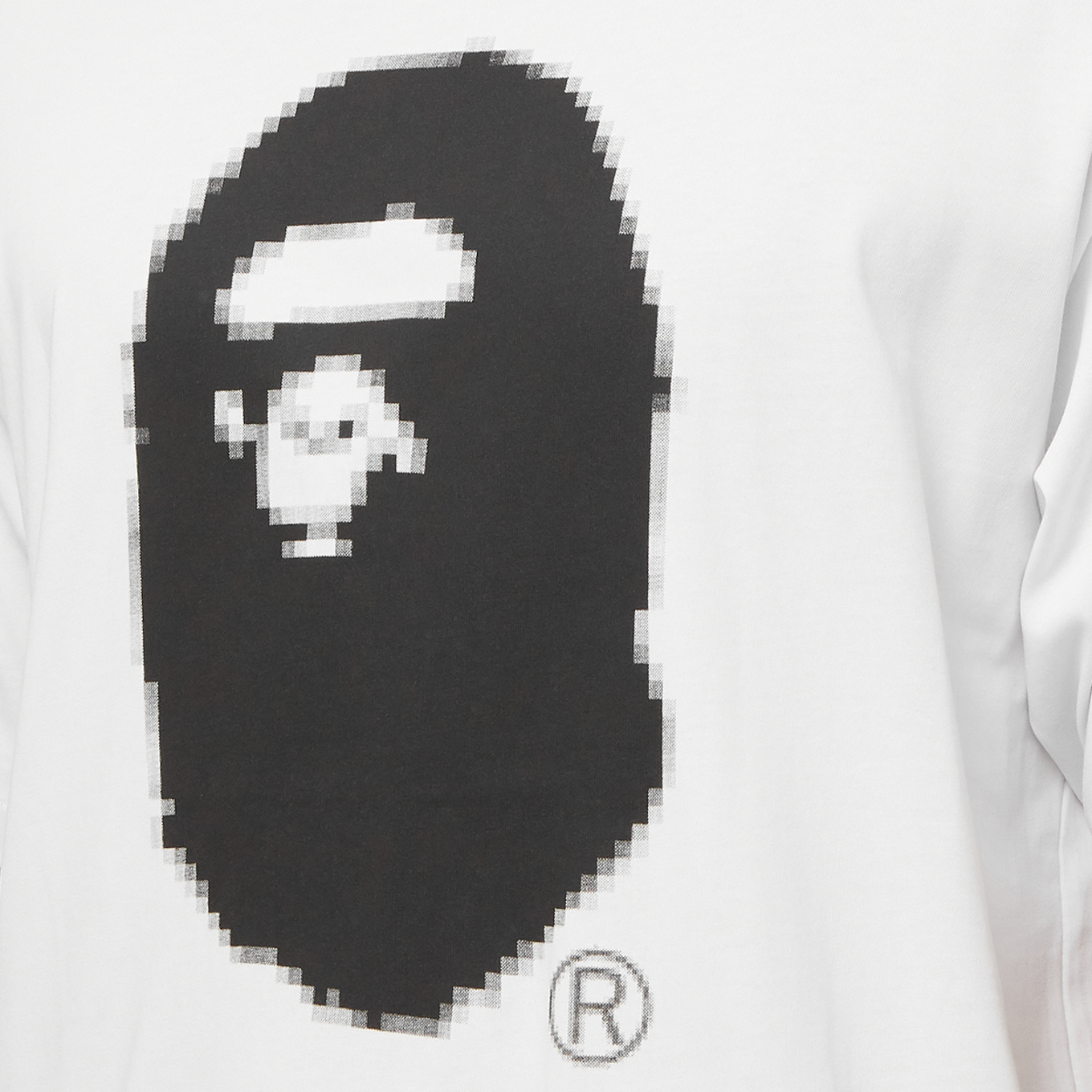BAPE Pixel Ape Head Relaxed Fit Tee