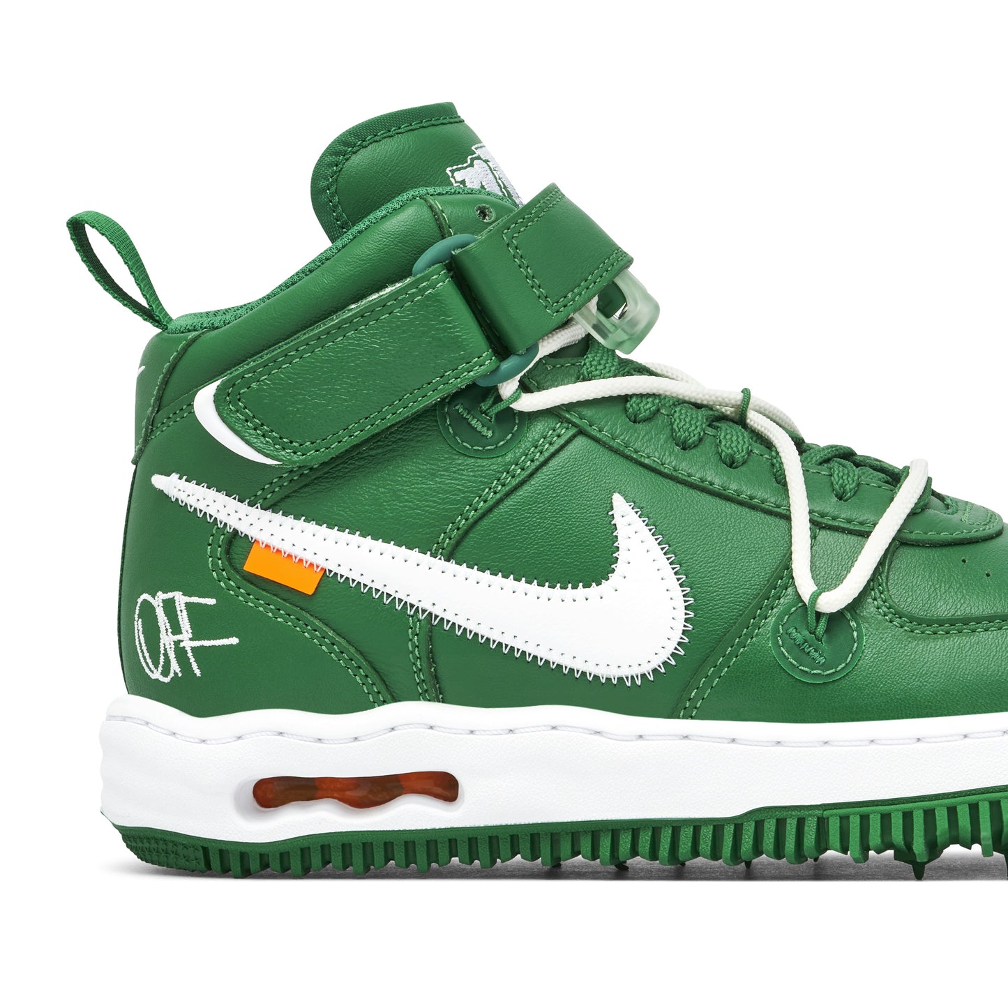 Nike Air Force 1 Mid x Off-White Pine Green