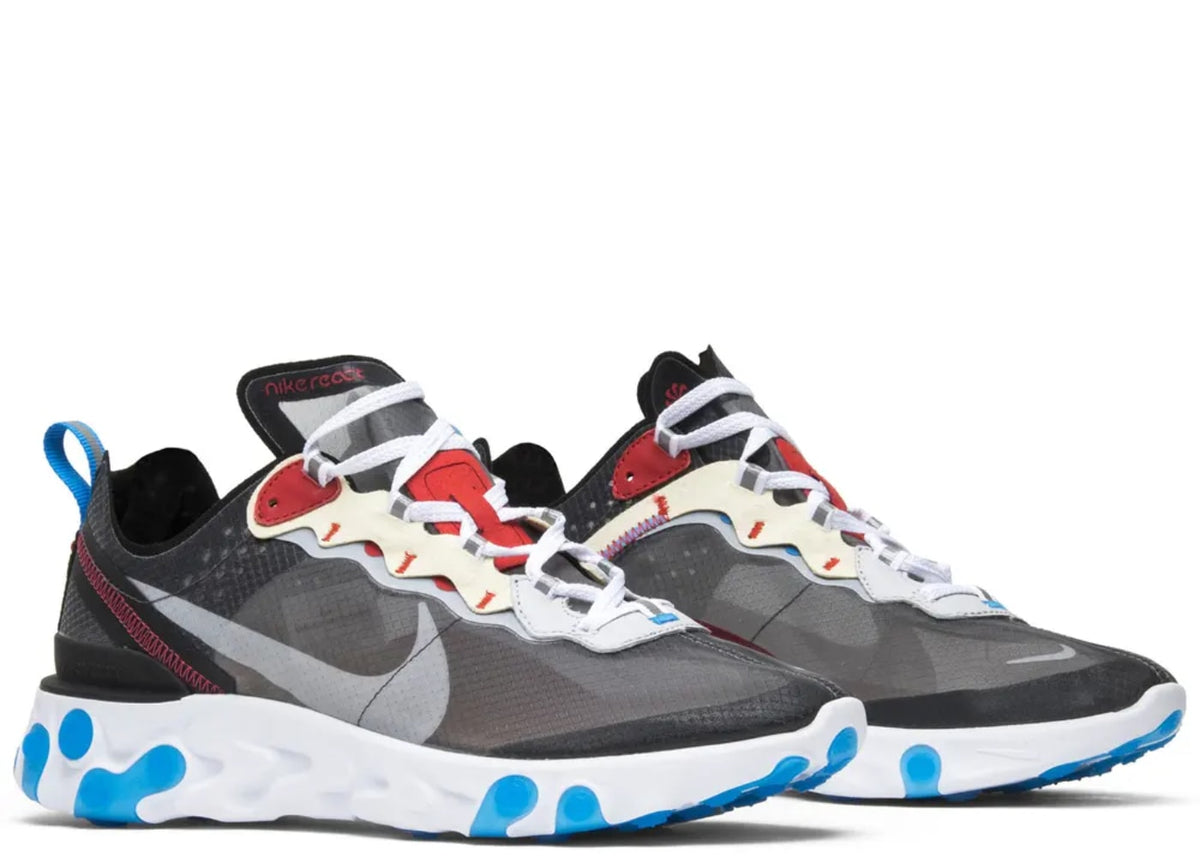 Nike React Element 87 Dark Grey Photo Blue