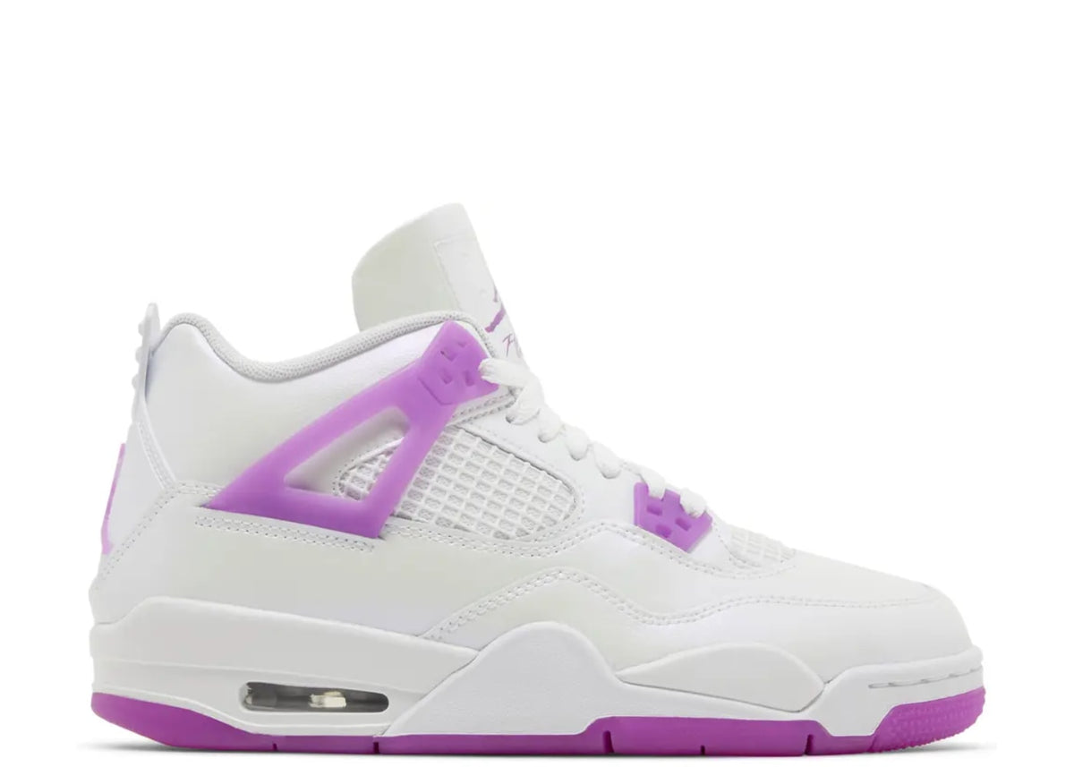 Jordan 4 Retro Hyper Violet White (GS)