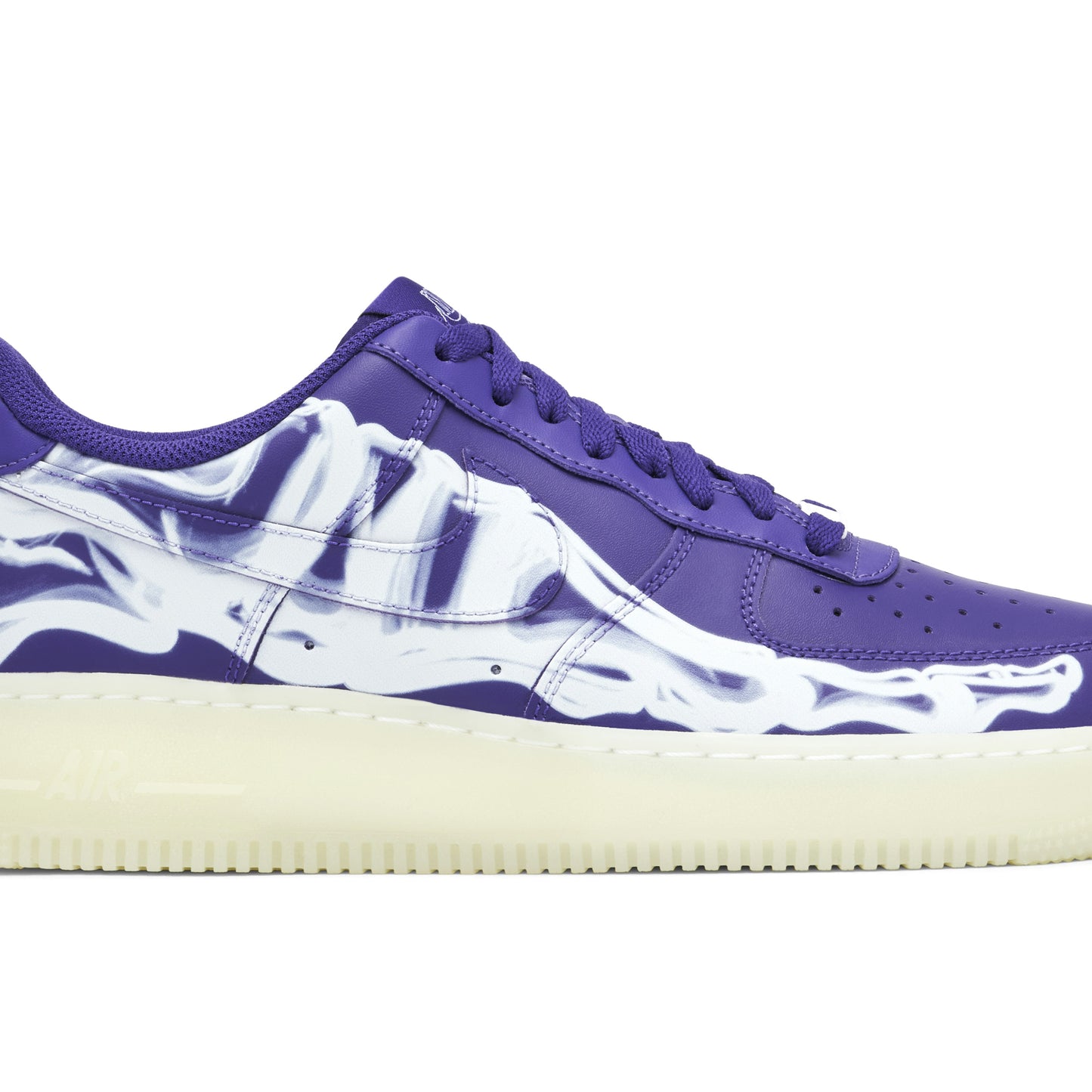 Nike Air Force 1 Low Purple Skeleton Halloween
