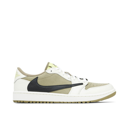 Air Jordan 1 Low Golf Travis Scott Olive Black