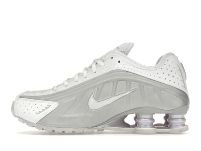 Nike Shox R4 White Metallic Platinum Barely Grape (Women's)