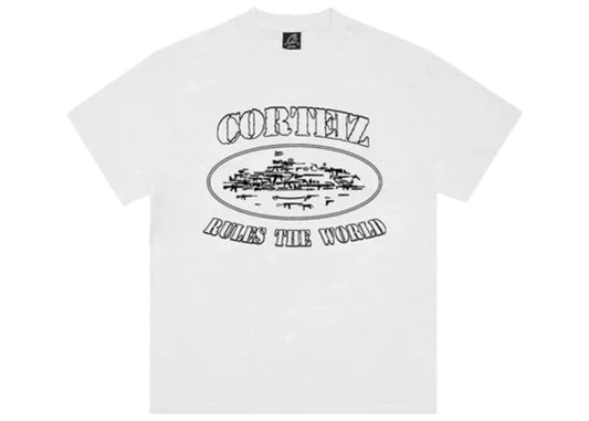 Corteiz OG Logo Artillery Tee White