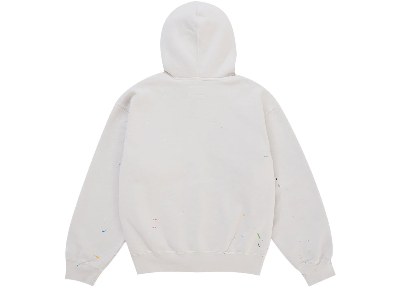 Supreme MM6 Maison Margiela Box Logo Zip Up Hooded Sweatshirt White